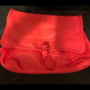 Vintage All Leather Slouch Handbag